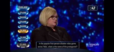 There was a Halo question in tonight’s episode of The Weakest Link