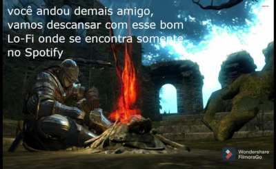Descanse um pouco