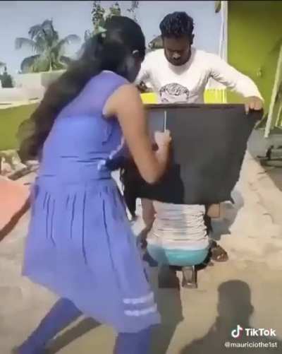 Smile at the end always gets me, still cringe though.