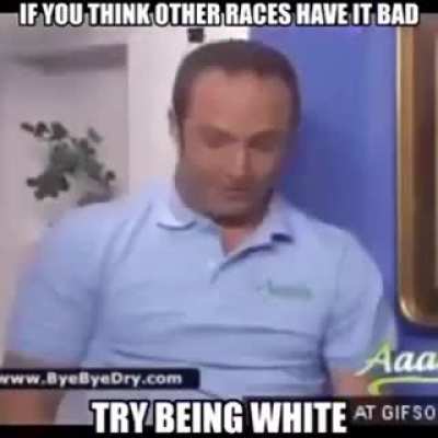 white pain