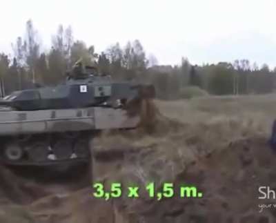 How tanks cross trenches