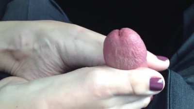 One of the best car footjobs ever