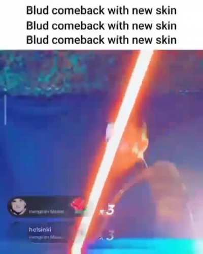 He is back