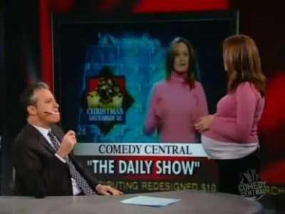 Jon Stewart reacts to Bill O'Reilly's accusations of his 'War on Christmas' [20YA - Dec 7]