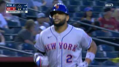 [Highlight] NYM@ARI: Dominic Smith homers (3) on a fly ball to center field. Pete Alonso scores.