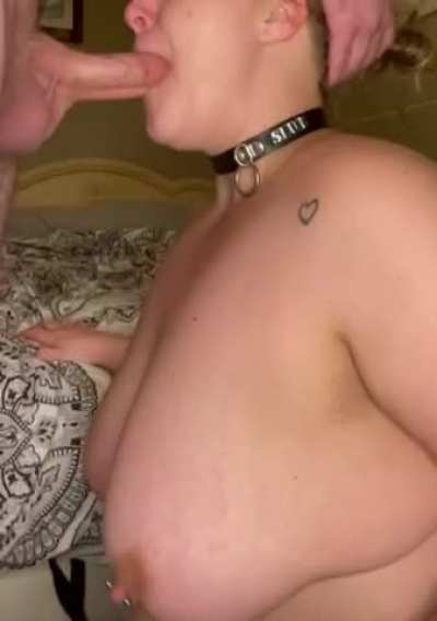 He’s always there to “encourage” me to take him deeper and hold it longer 🤤