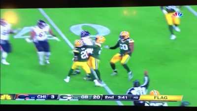 Mooney straight up sucker punched and no call