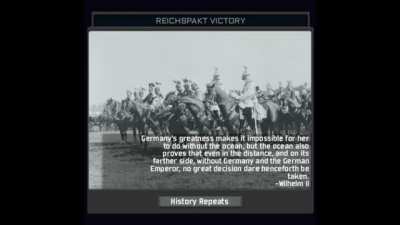 Custom Super Events: Reichspakt Victory in the WK2