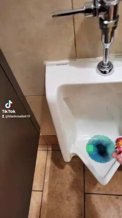Red pee to troll friends