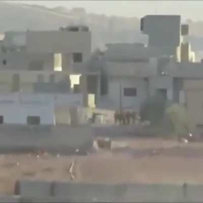 ATGM strikes crowd