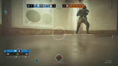 Echo Screaming after stunning himself
