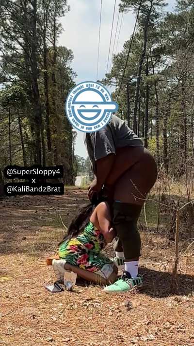 @KaliBandzBrat took me for a hike in Fayetteville  *Update!* added sound. Click redgif from my page to watch vid with sound.