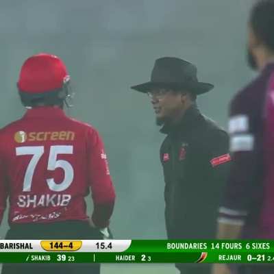 Most sane Shakib reaction