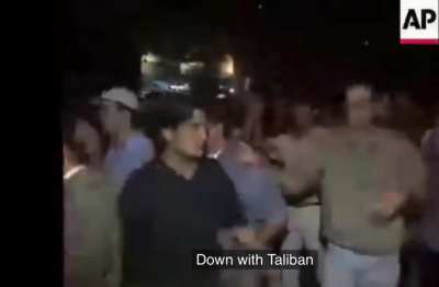 People showing solidarity with 9/11 victims in Tehran, 2001