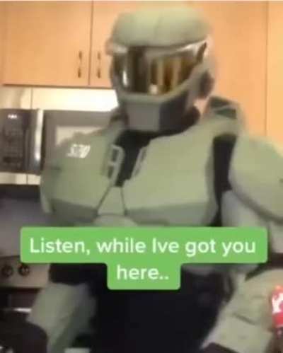 What are some lore implications on John Halo knowing I was thirsty and saying those stuff?