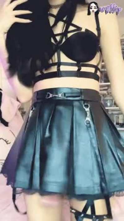 I think my skirt is a little short... think anyone will notice? 👀
