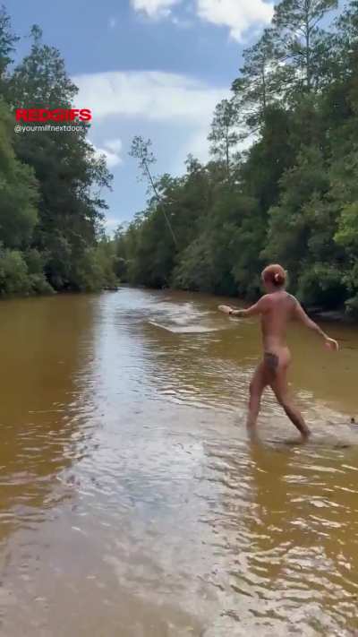 Love the thrill of sneaking away for a skinny dipping