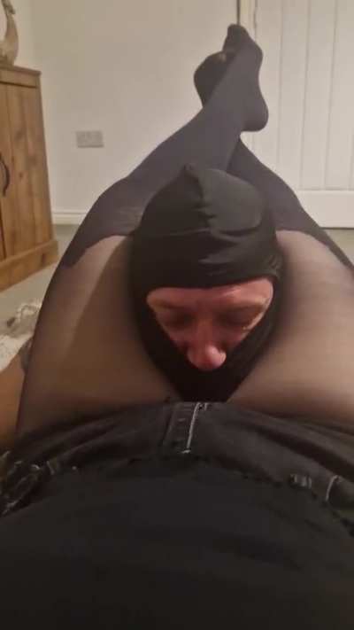 POV of me squeezing my toys head I love watching the struggle in his eyes