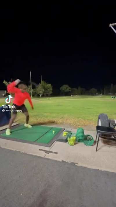 If golf was played this way maybe it would be more exciting