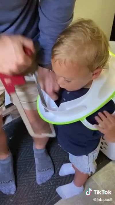 Looks like he took being called a poopoo head way too literally