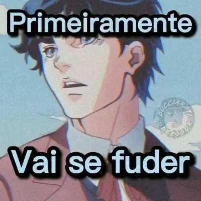 Primeiramente.