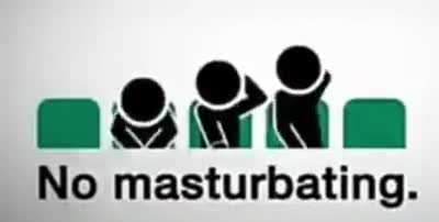 no masturbating 😡😡😡