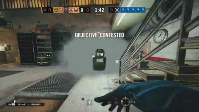 My friend got scared