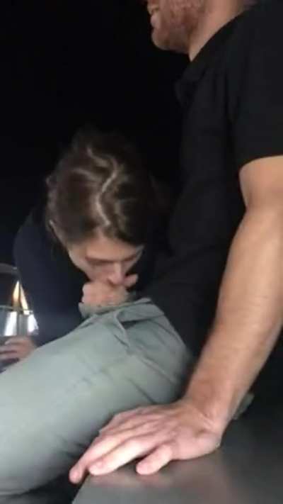 She was a shy girl, but when she saw him in public, she couldn't resist. She gave him the best amateur blowjob ever, and he rewarded her with a CIM cum in mouth cum swallow. Her long hair was the perfect frame for the mo