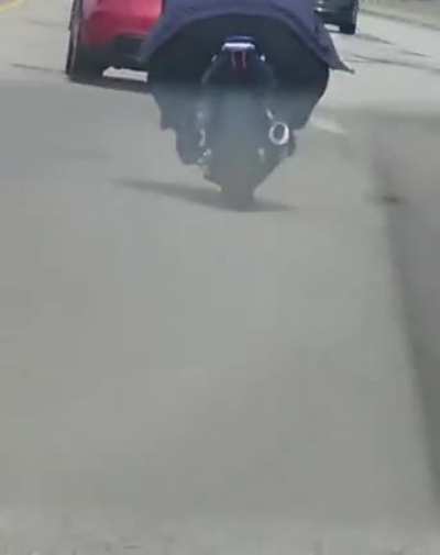Impressive wheelie