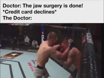 Gotta pay up
