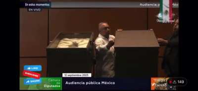 Mexico just showed off the physical corpses of aliens they have in possession. not a photo of them. not a video in a lab. REAL DEAD ALIEN BODIES. WHAT DOES THIS MEAN FOR US
