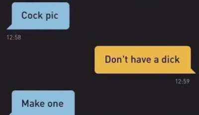 just make one