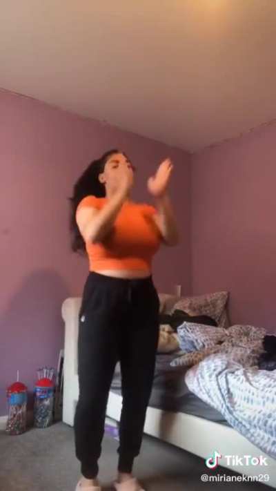 Orange top