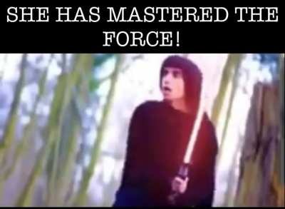 The force is strong with this one