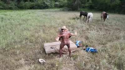 My ranch hand is so much help