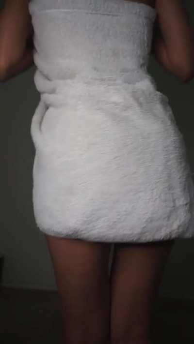 If I catch you starting as I get out of the shower, this is what you can expect.