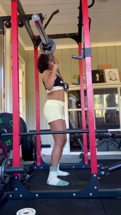 Overhead press form check