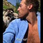 You wanna kiss?