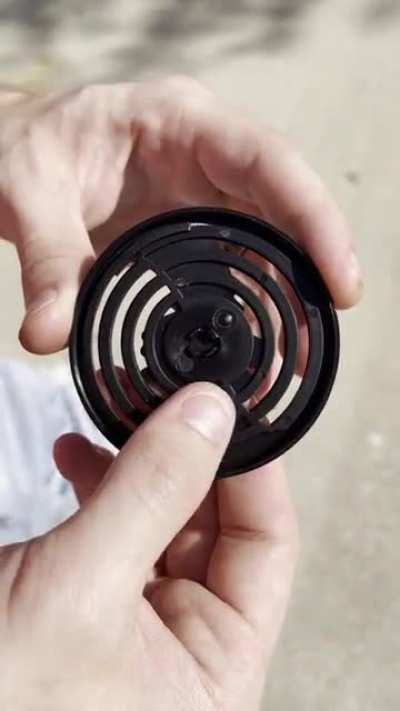 Where does the plastic go when it’s not closing off the hole?