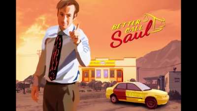 just designed this GTA loading screen like design for the best show ever ,Better call saul