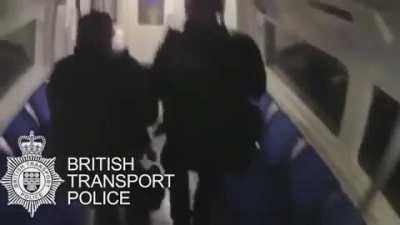 Ricky morgan randomly stabbing people on a train in London