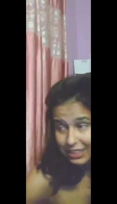 ❤️UPD<wbr>ATE🔥🥰<wbr>Cute Desi GF Sanjana New Latest Exclusive Viral Stuff ❤️ Pics & 4 NEW VIDEO'S Full 25min+ VIDEOCALL!! Don't Miss 🥰