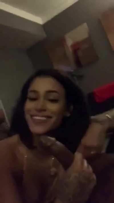 Damn she a demon