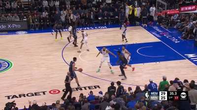 [Highlight] Naz Reid tallies 10 points, a rebound, and a steal—in 78 seconds!