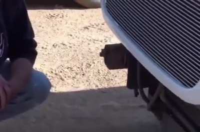 Towing attempt