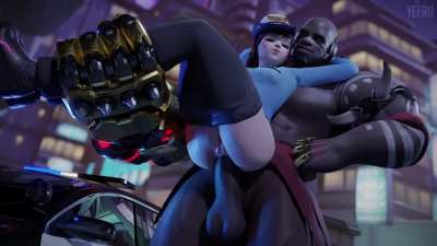 D.va and Doomfist [Over<wbr>watch<wbr>](Yee<wbr>ro)
