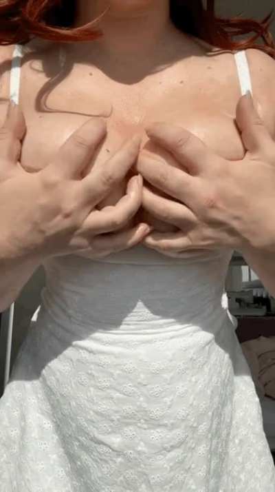 Big oily nipples