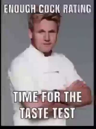 time for the taste test
