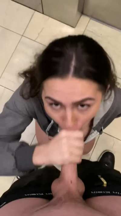 Blowjob and caught