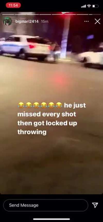 Jungle (BDs) mocking dude who shot up Oblock